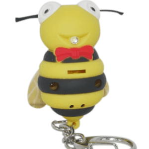 Bee LED Light Keyring