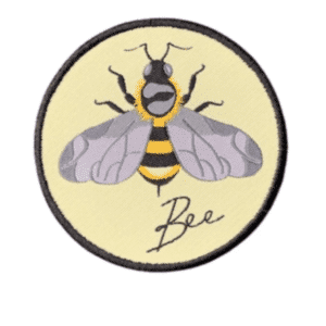 Woven Bee Patch