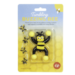 tumbling buzzing bee