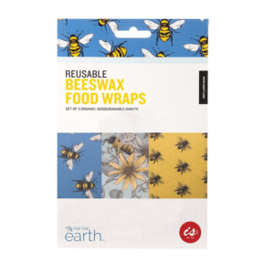 Reusable beeswax food wraps